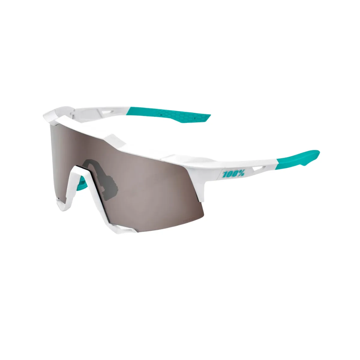 100% Speedcraft - Bora Hans Grohe Team White - Hiper Silver Mirror Lens