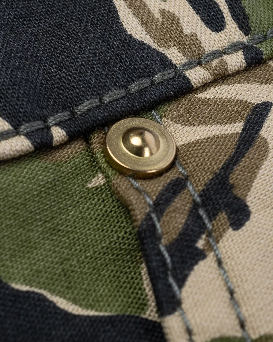 10oz Sateen Camouflage Cargo Pants - Tiger Stripe