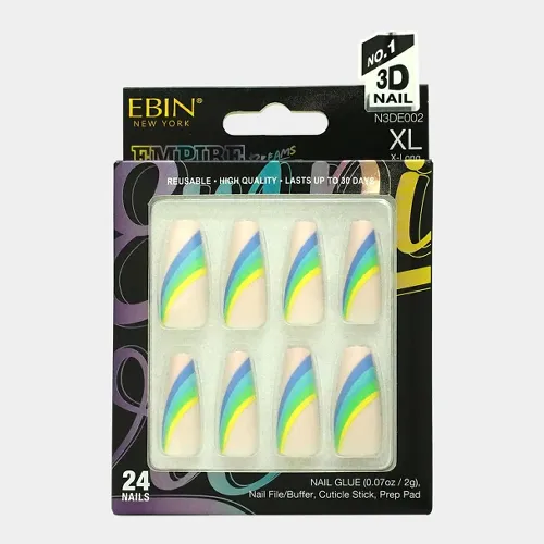 3D NAIL Empire Dreams Collection by EBIN NEW YORK