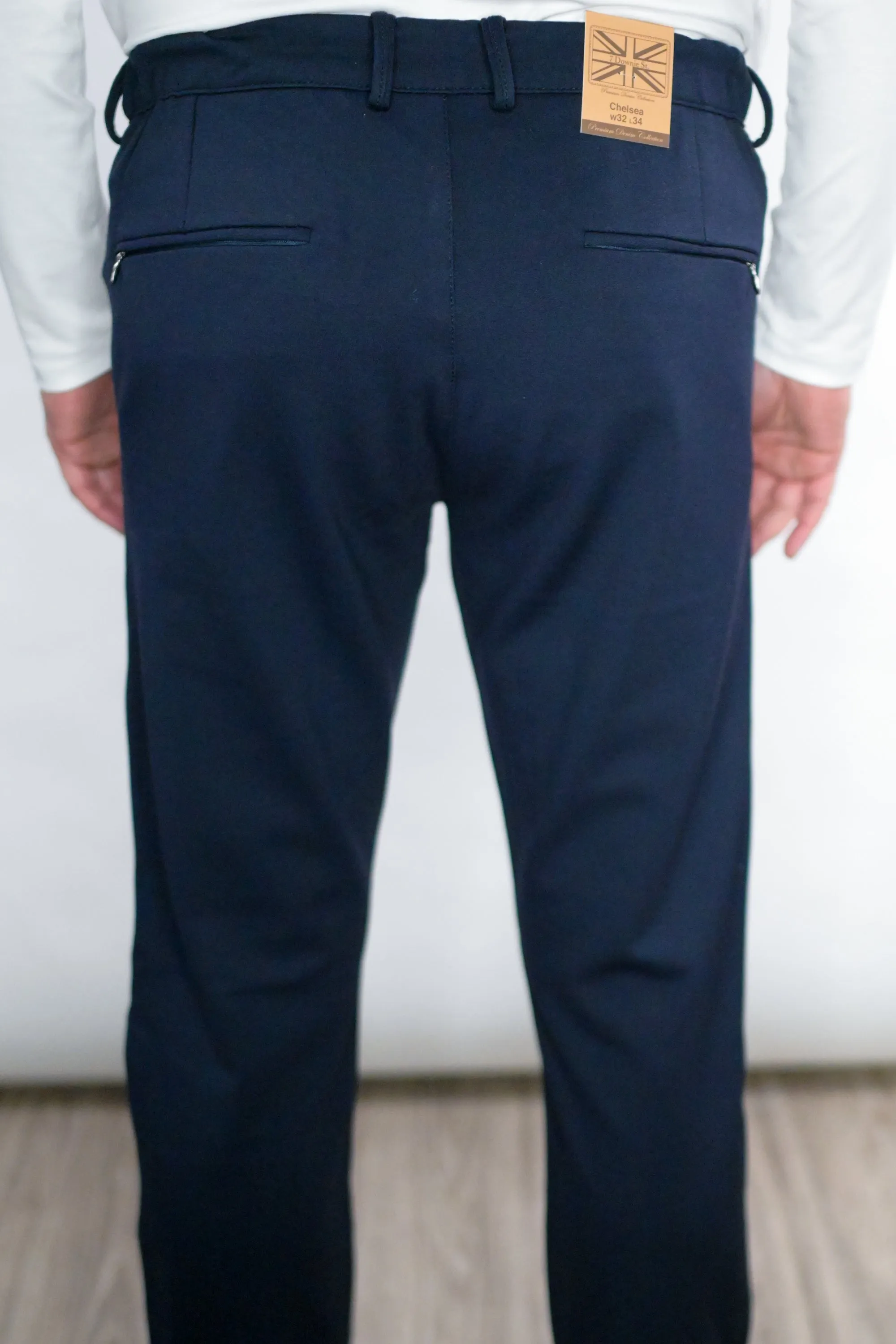 7 Downie St. Flat Front Pants
