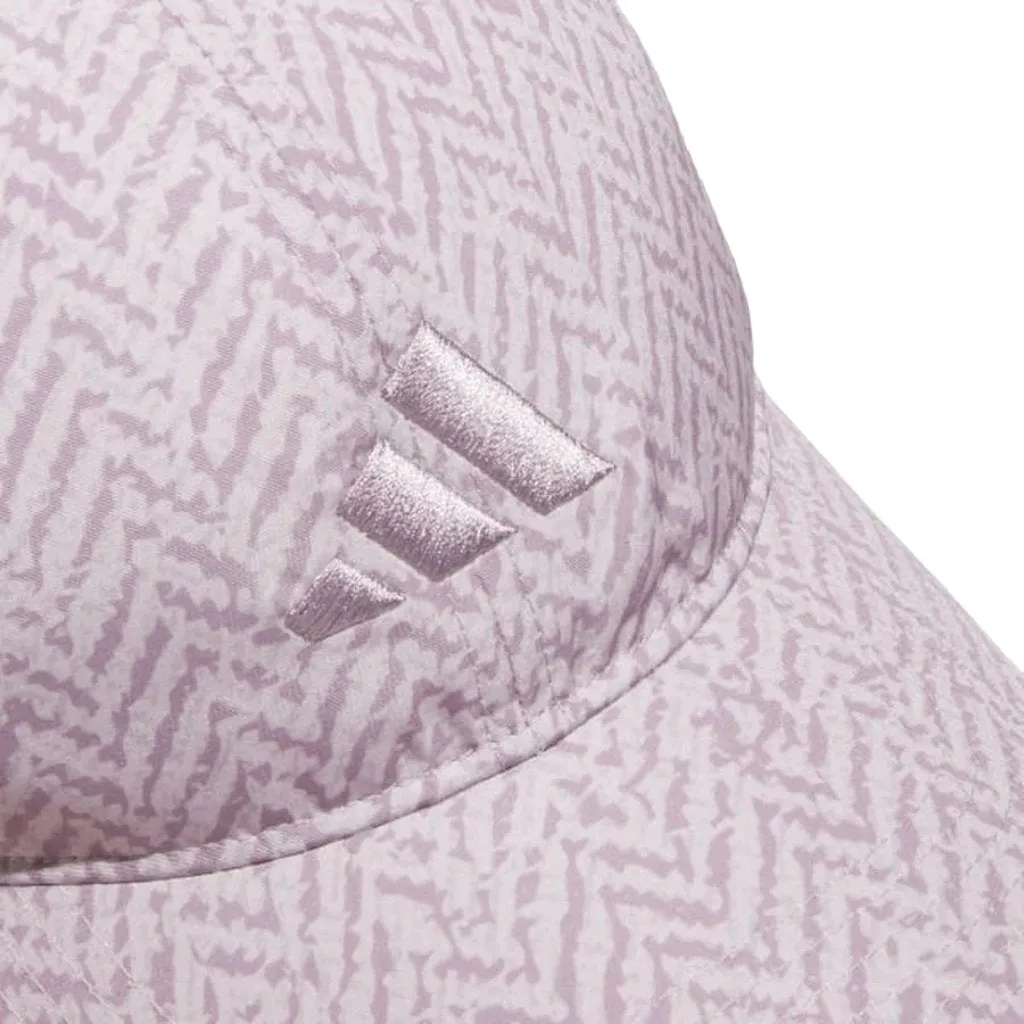 Adidas Ladies Performance Printed Hat - Purple