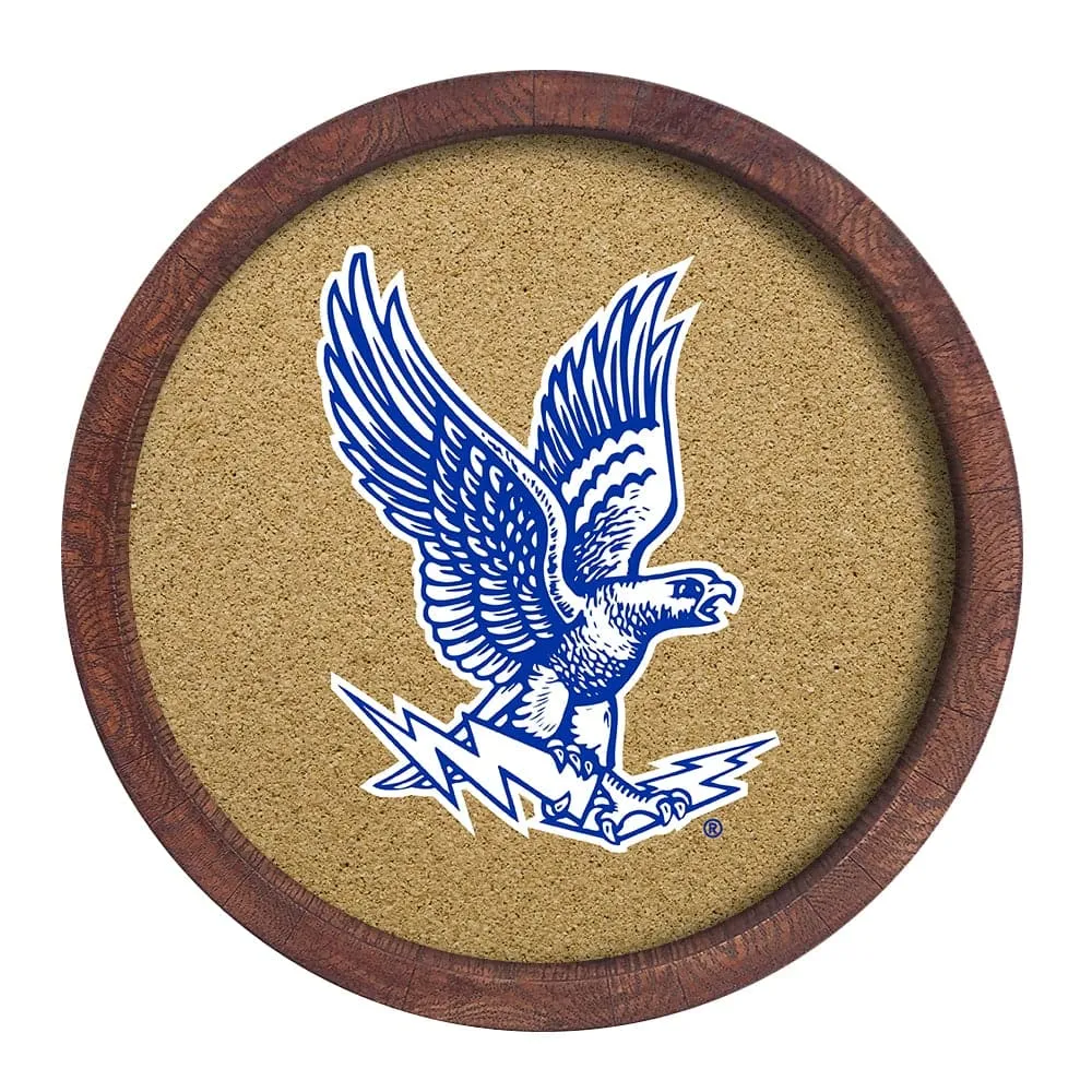 Air Force Falcons: Falcon - "Faux" Barrel Top Cork Note Board