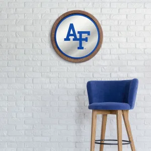 Air Force Falcons: Mirrored Barrel Top Mirrored Wall Sign