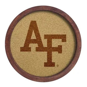 Air Force Falcons: "Faux" Barrel Top Cork Note Board