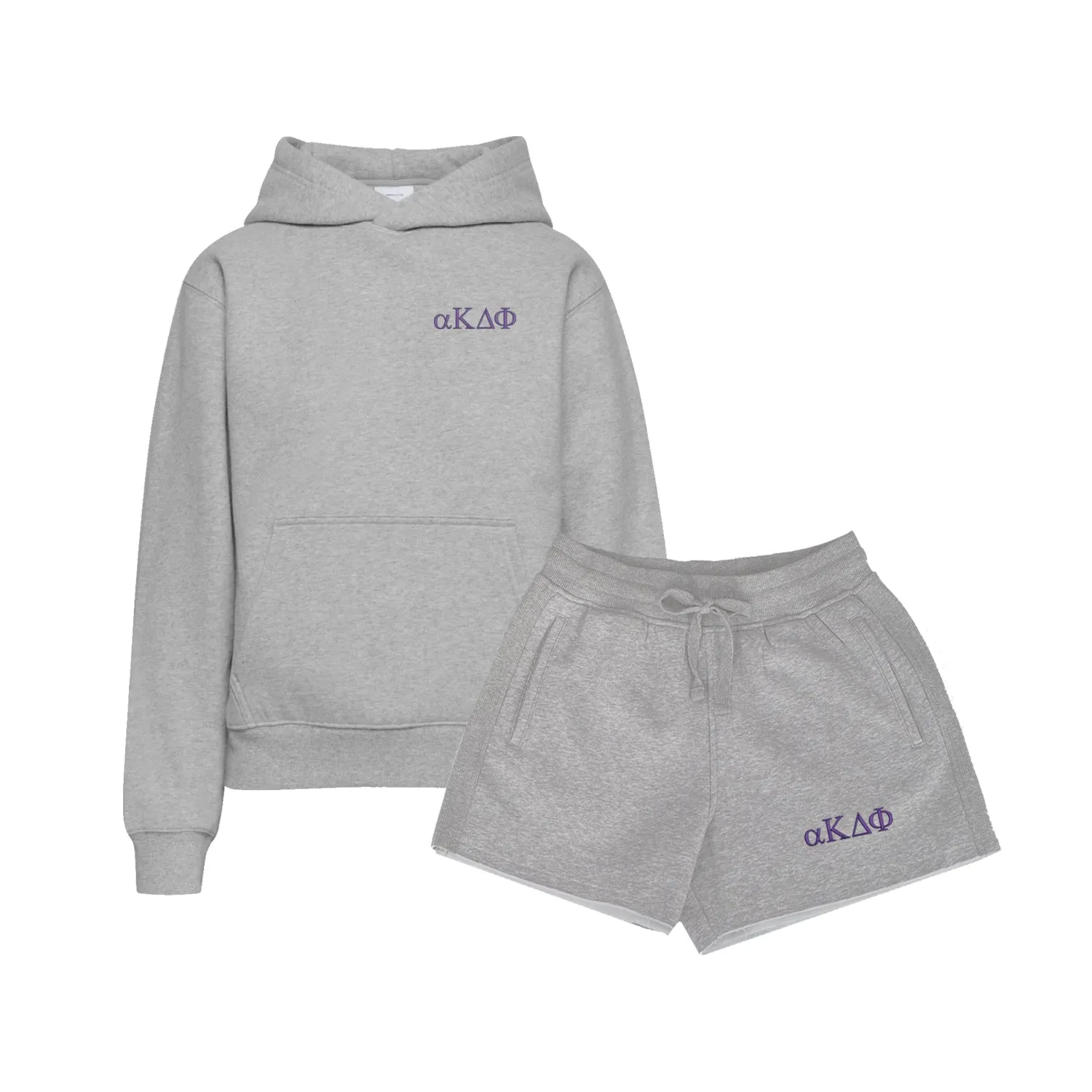 alpha Kappa Delta Phi Fave Fit Hoodie & Shorts Set