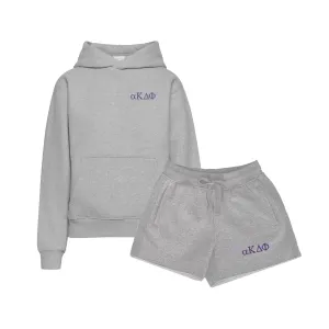 alpha Kappa Delta Phi Fave Fit Hoodie & Shorts Set