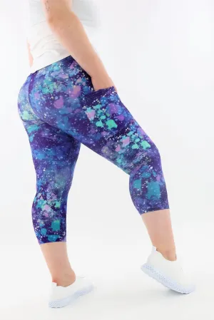 Art Universe - Casual - Capri Leggings - Pockets