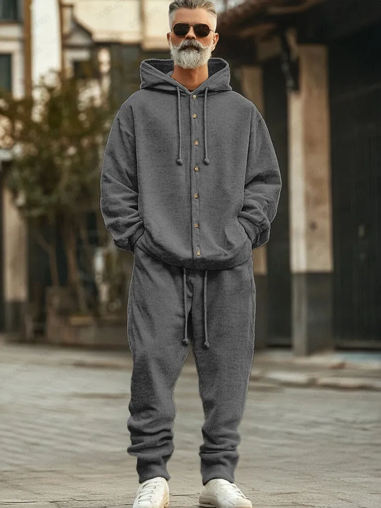 Athleisure Hoodie Jogger Pants Set
