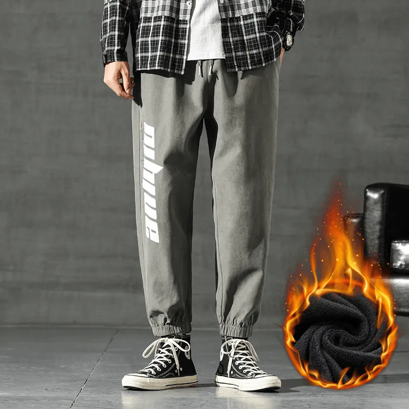 Autumn and Winter Overalls Youth Sports Pants Men'S Trousers