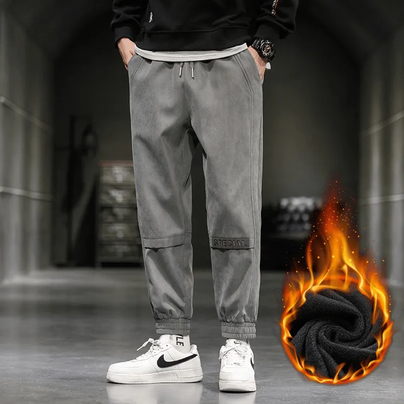 Autumn and Winter Overalls Youth Sports Pants Men'S Trousers