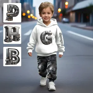 Awesome Train - Personalized Kid Hoodie & Kid Jogger Sweatpants