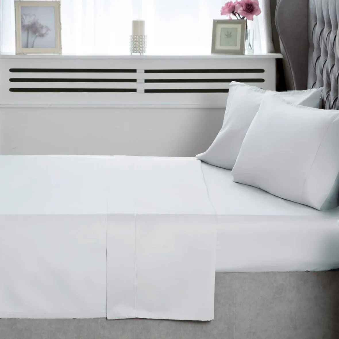Belledorm 400TC Egyptian Cotton Sheets - White