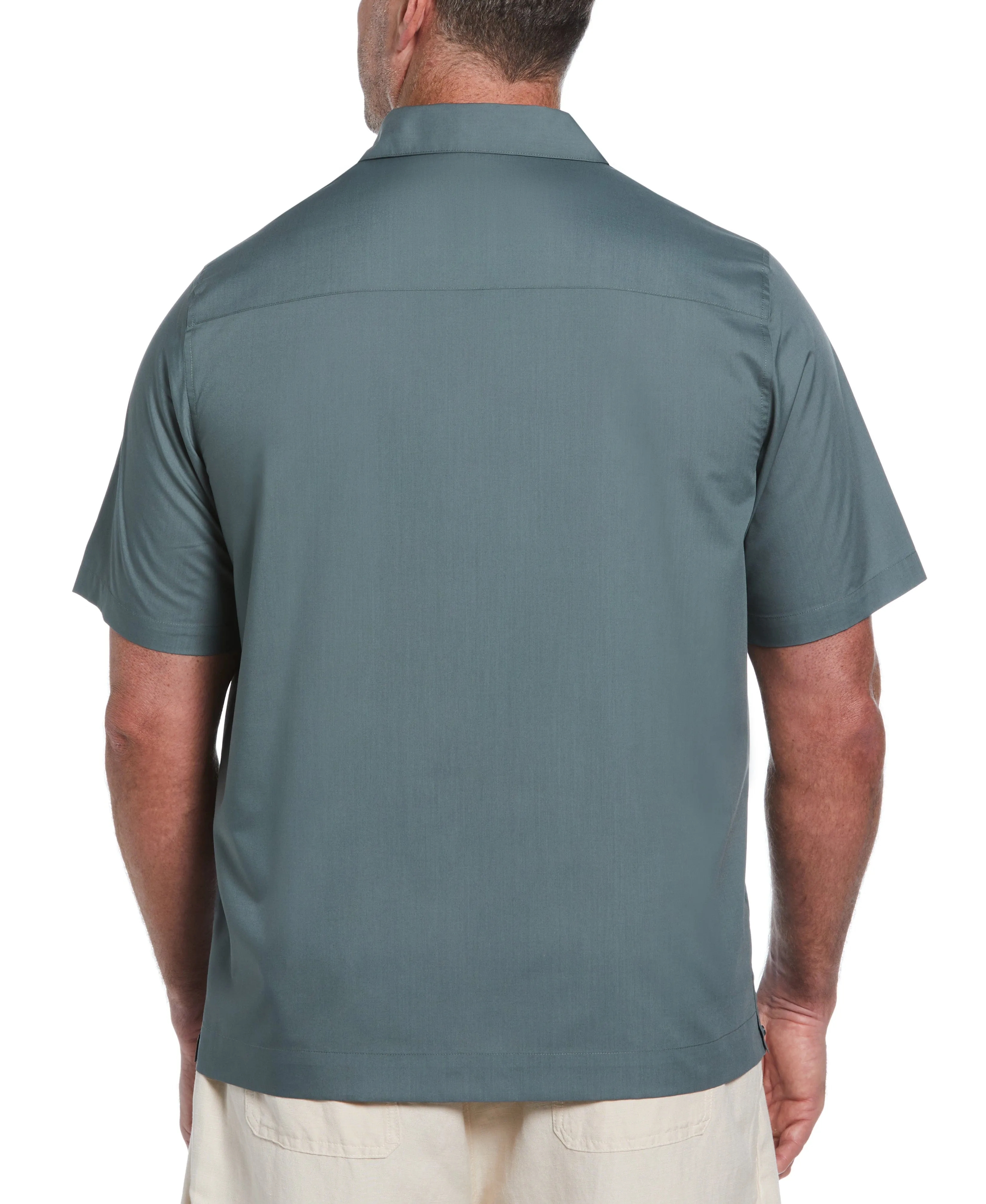 Big & Tall Authentic Embroidered Guayabera Shirt