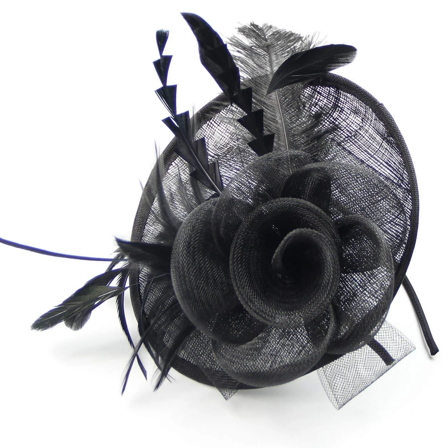 Black Fascinator Derby Hat Wedding Hats