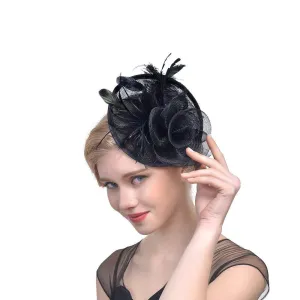 Black Fascinator Derby Hat Wedding Hats