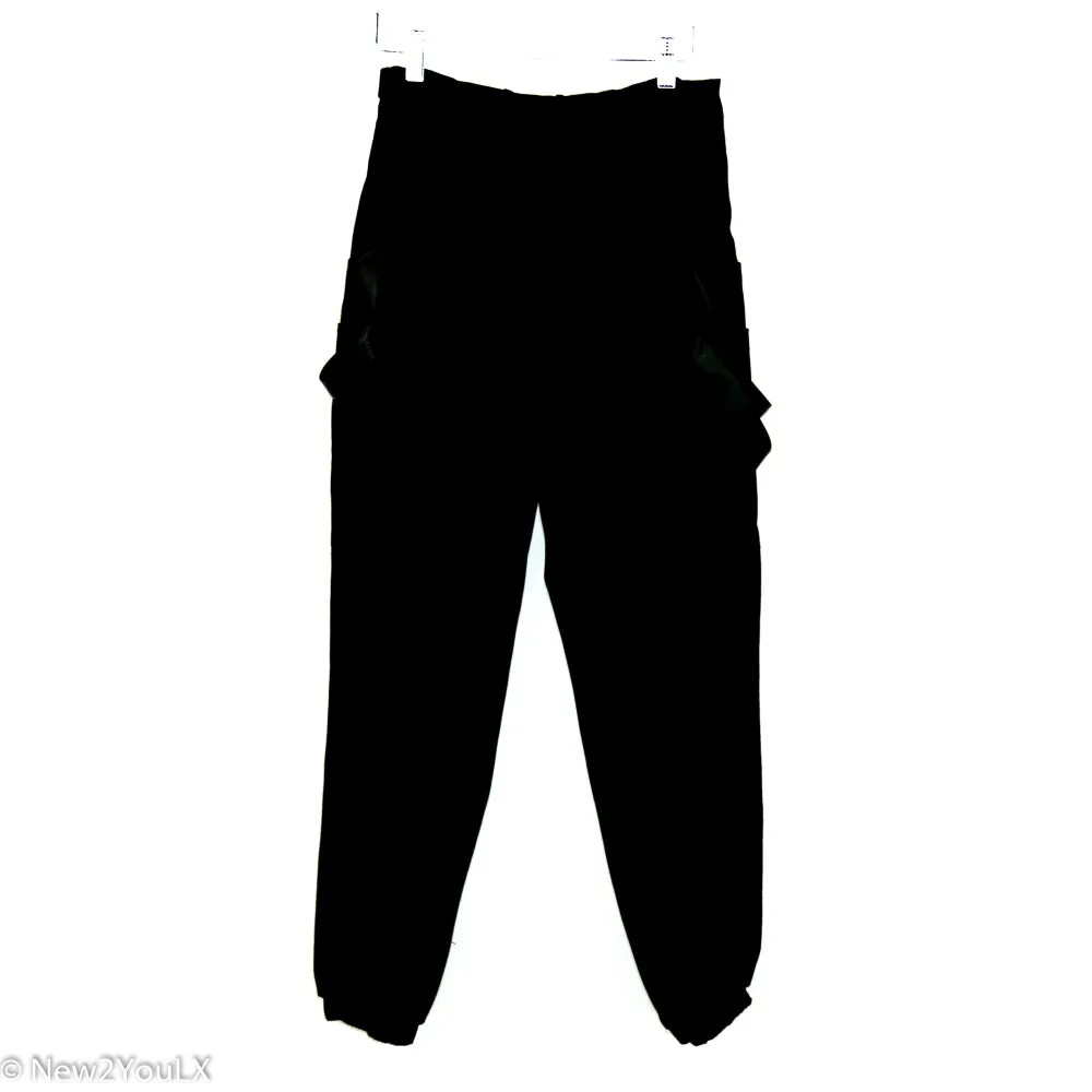 Black Ribbon Joggers (Fashion Nova)