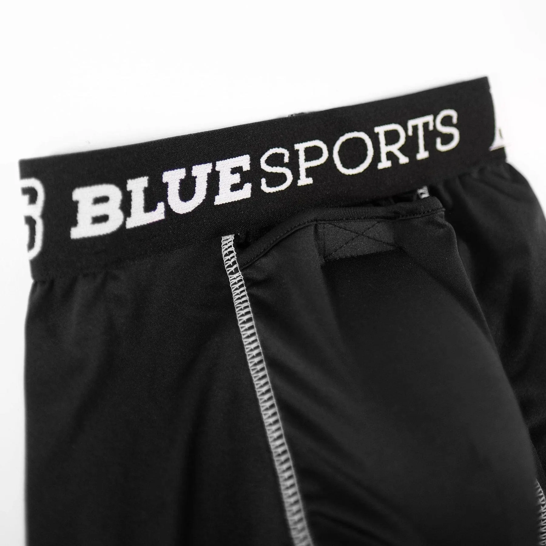Blue Sports Junior Compression Jock Pants