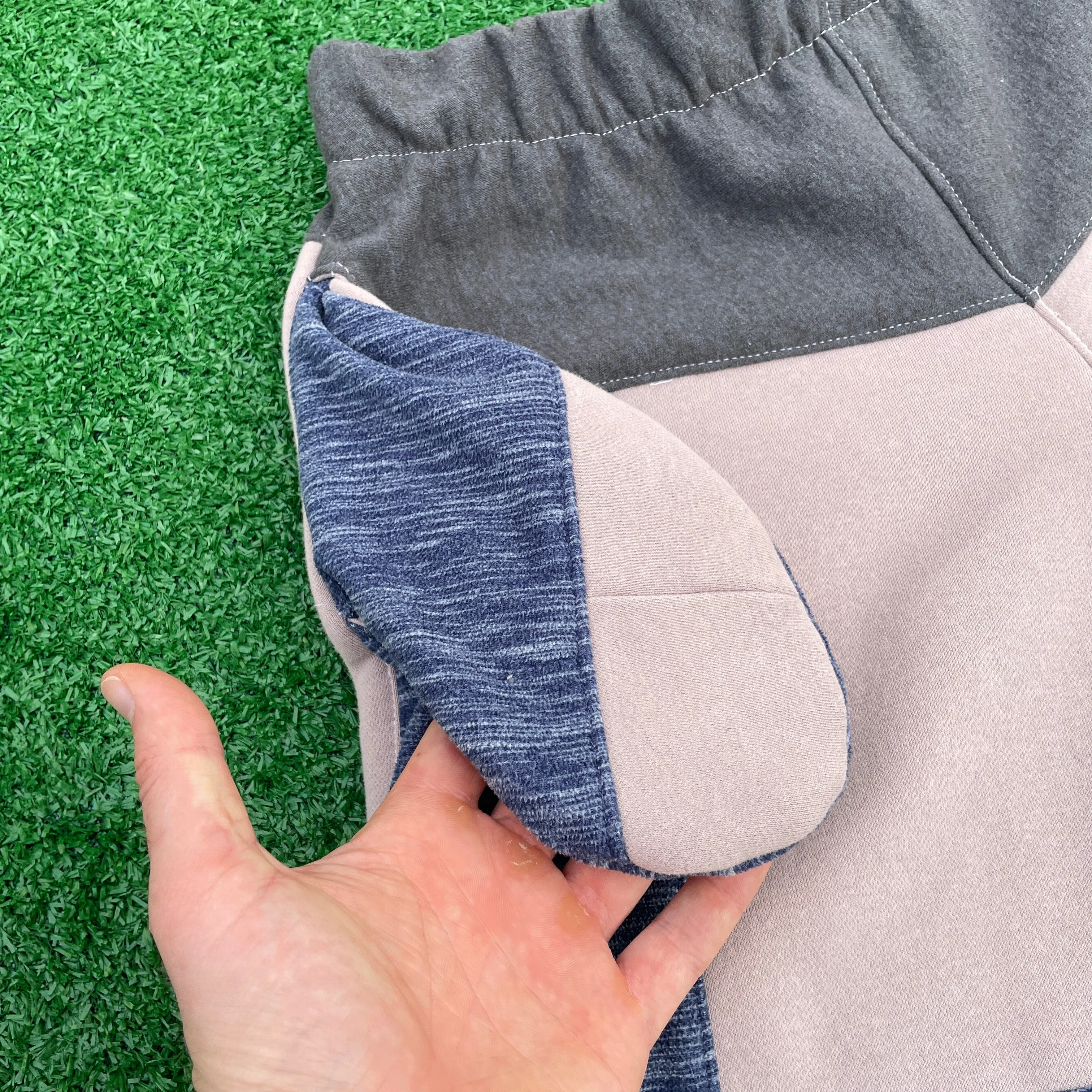 Blueberry Bliss 1-of-1 Mashup Sweat Shorts