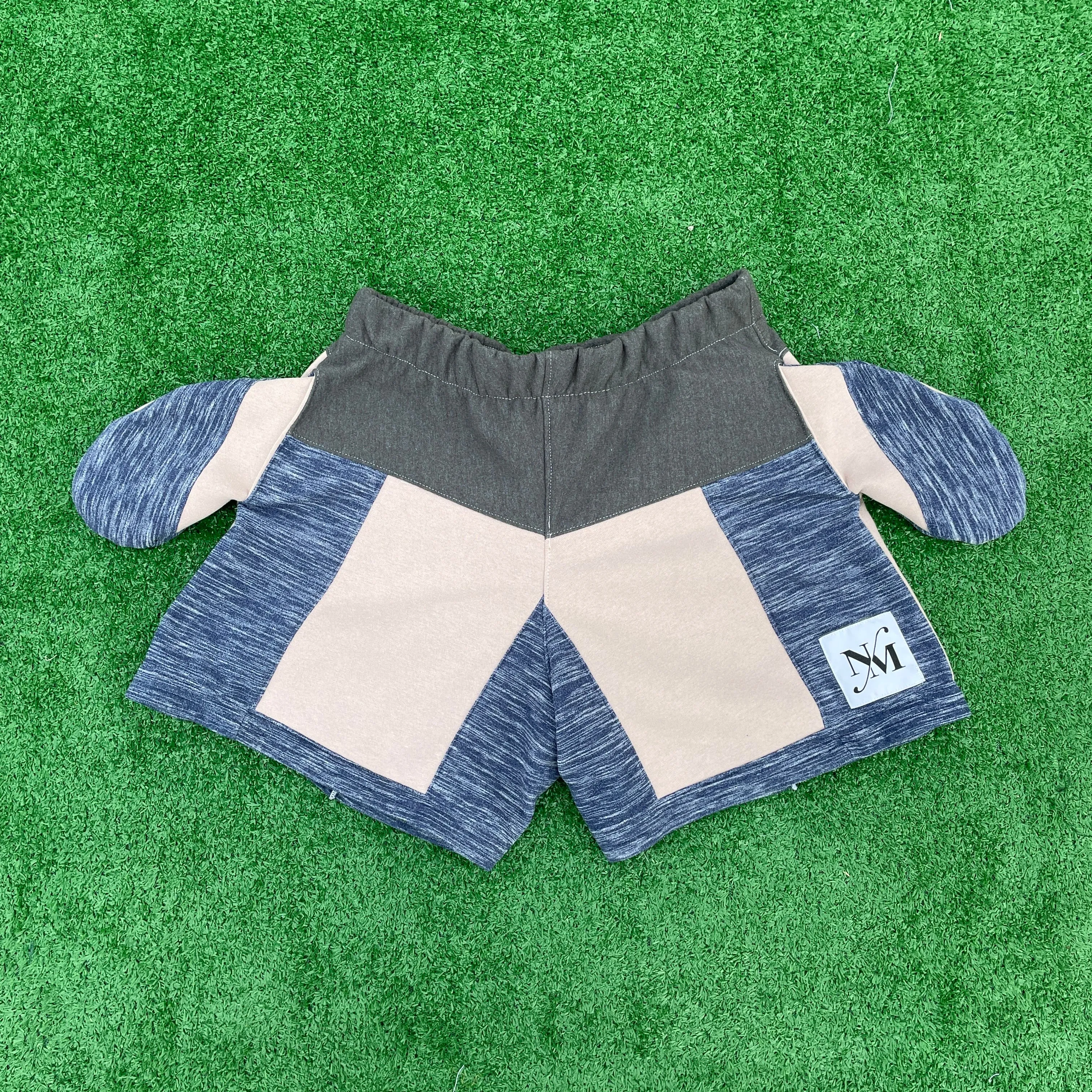 Blueberry Bliss 1-of-1 Mashup Sweat Shorts
