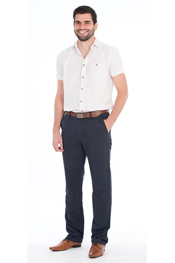 Bob Spears Euro Slim Casual Pant -  French  Blue
