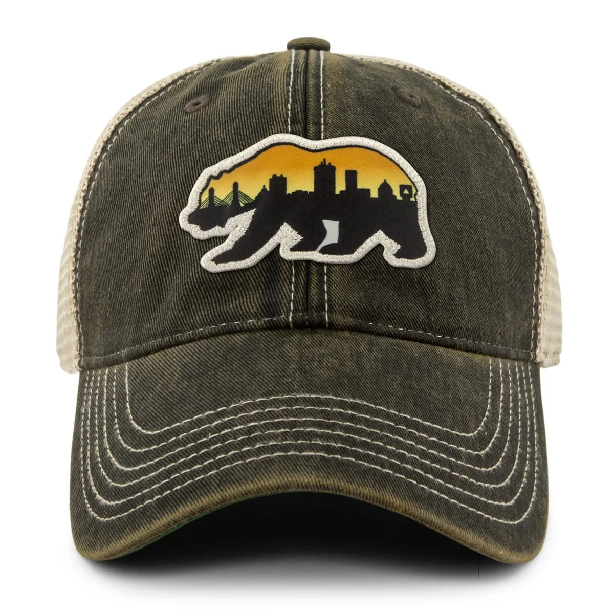 Boston Bear Skyline Patch Dirty Water Trucker