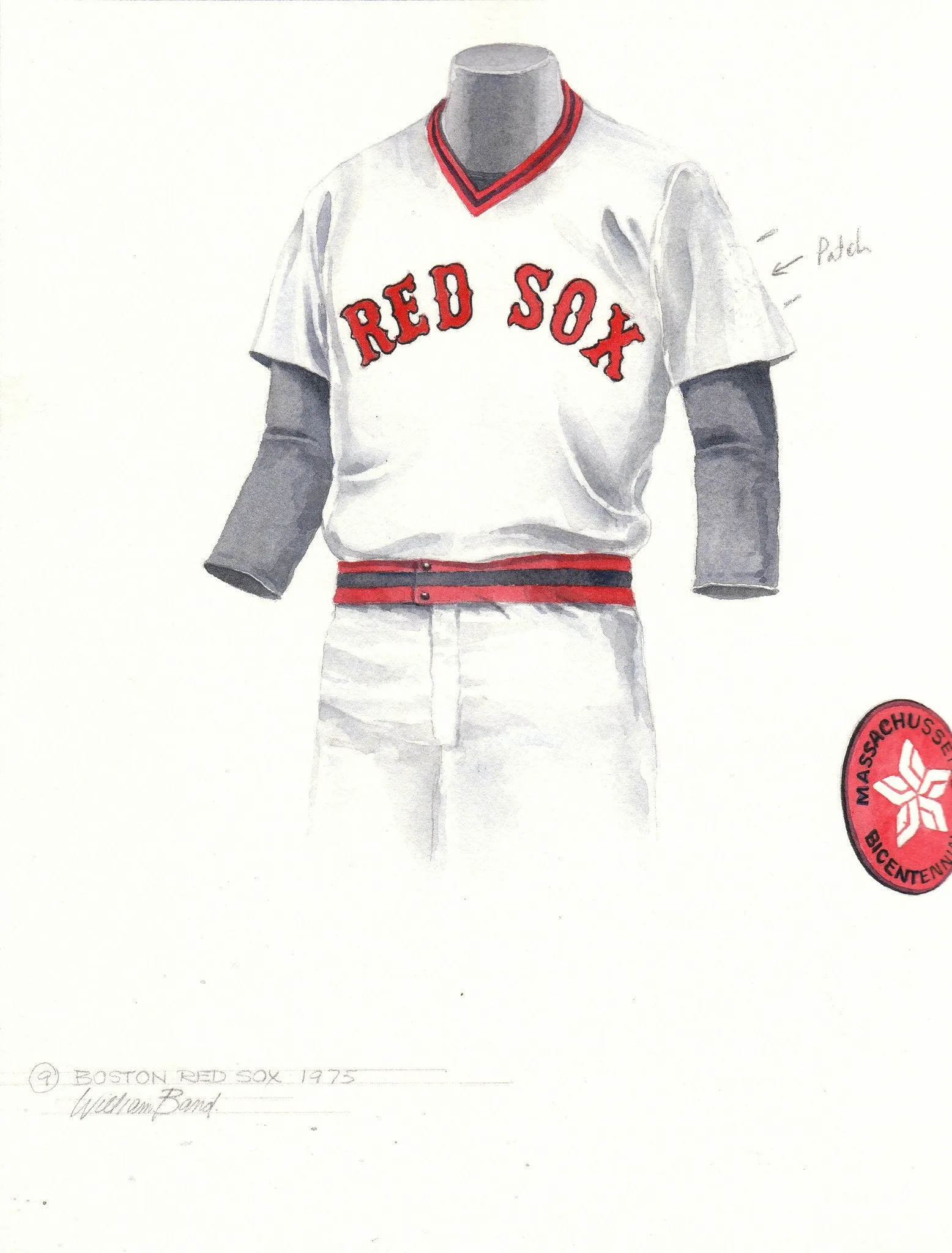 Boston Red Sox 1975 Poster 1