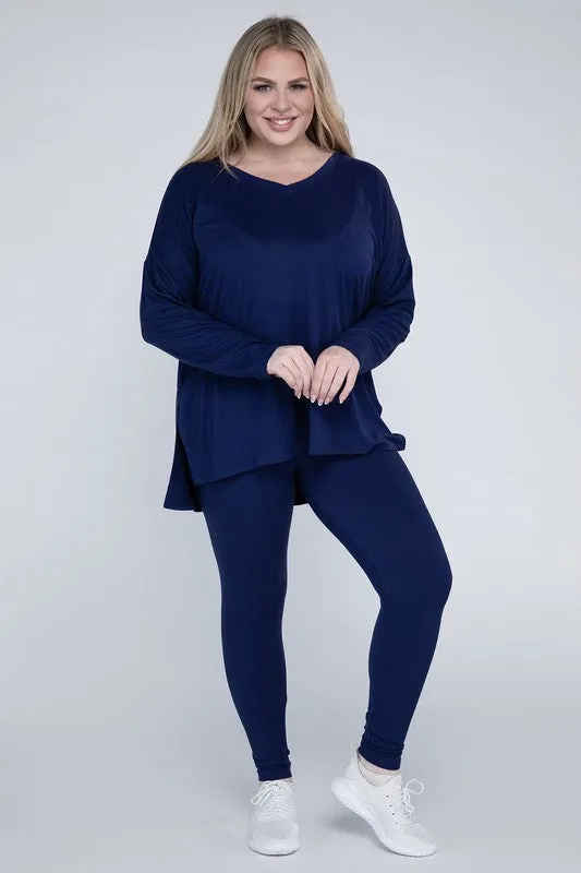Brushed DTY Microfiber Loungewear Set