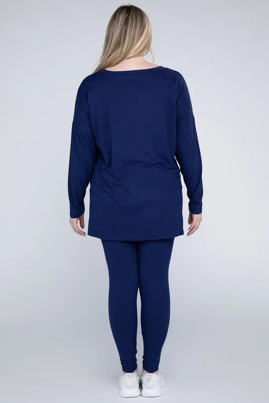 Brushed DTY Microfiber Loungewear Set