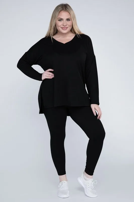 Brushed DTY Microfiber Loungewear Set