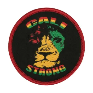 CALI Strong Triangle Rasta Round Hook-and-Loop Morale Patch