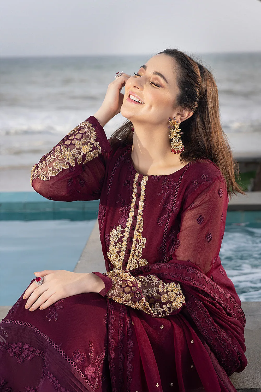 Carnelian |  Azure Ensembles Chiffon 3PCS 2023