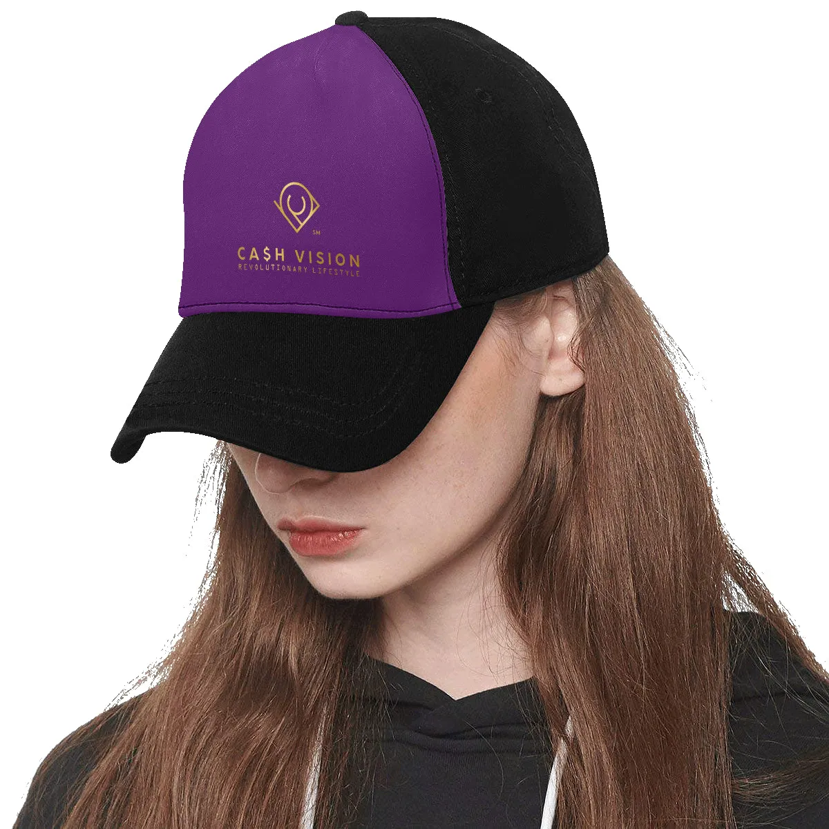Cash Vision Cap F - Purple Black