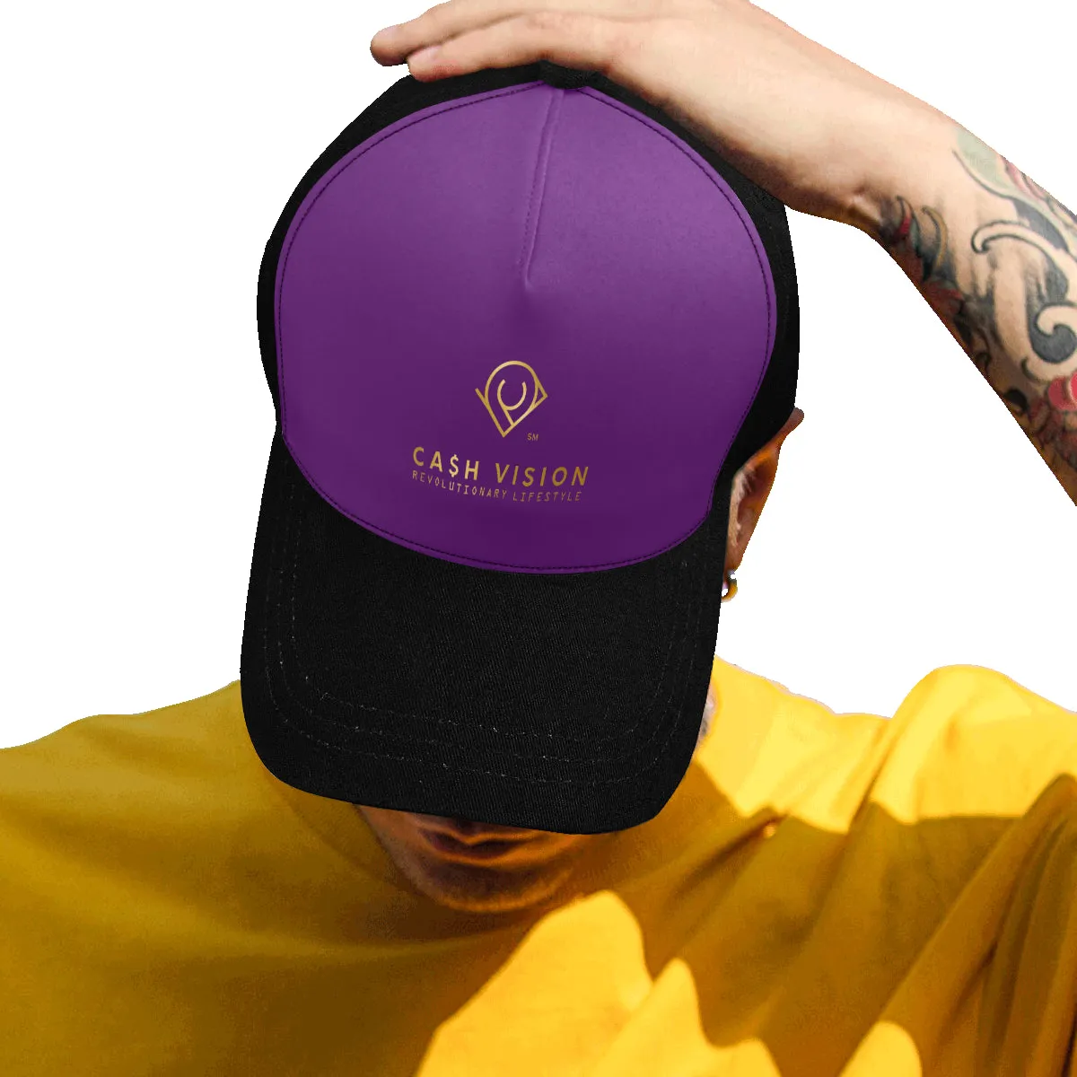 Cash Vision Cap F - Purple Black