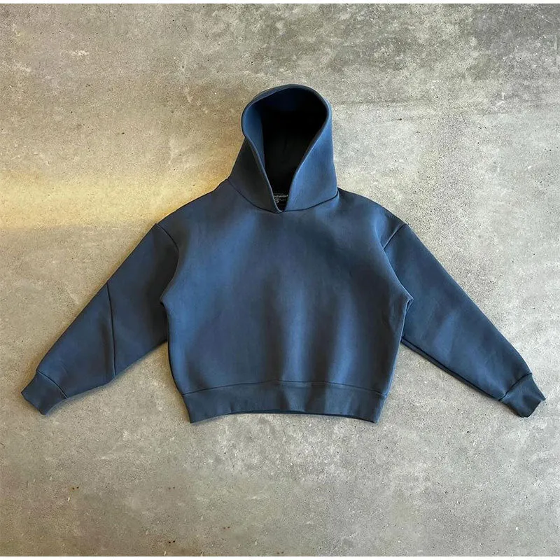 Casual Cotton Blend Hoodie Sweatpants Set