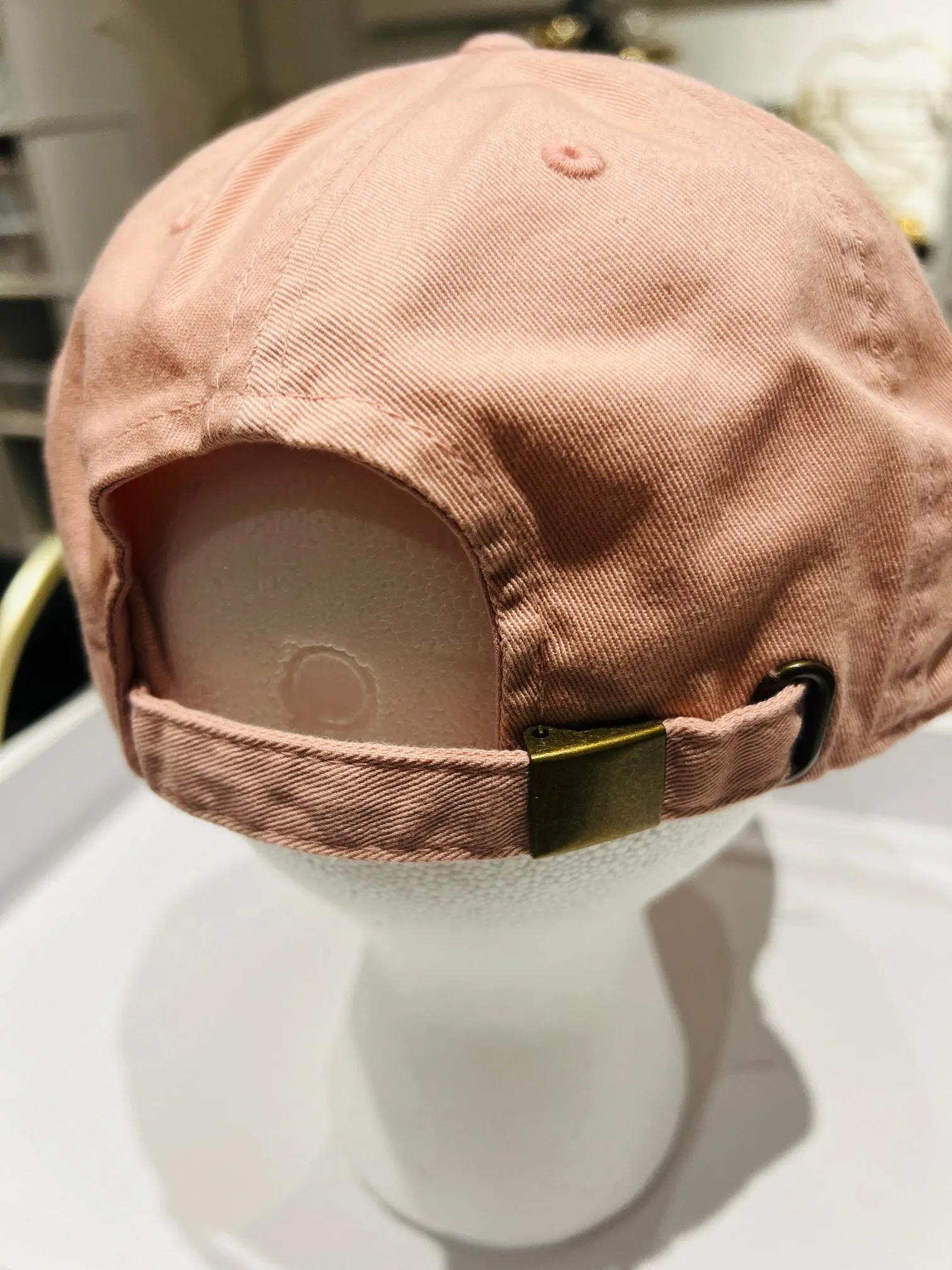 {CC10} Designer Inspired Dad Hat - Blush Pink