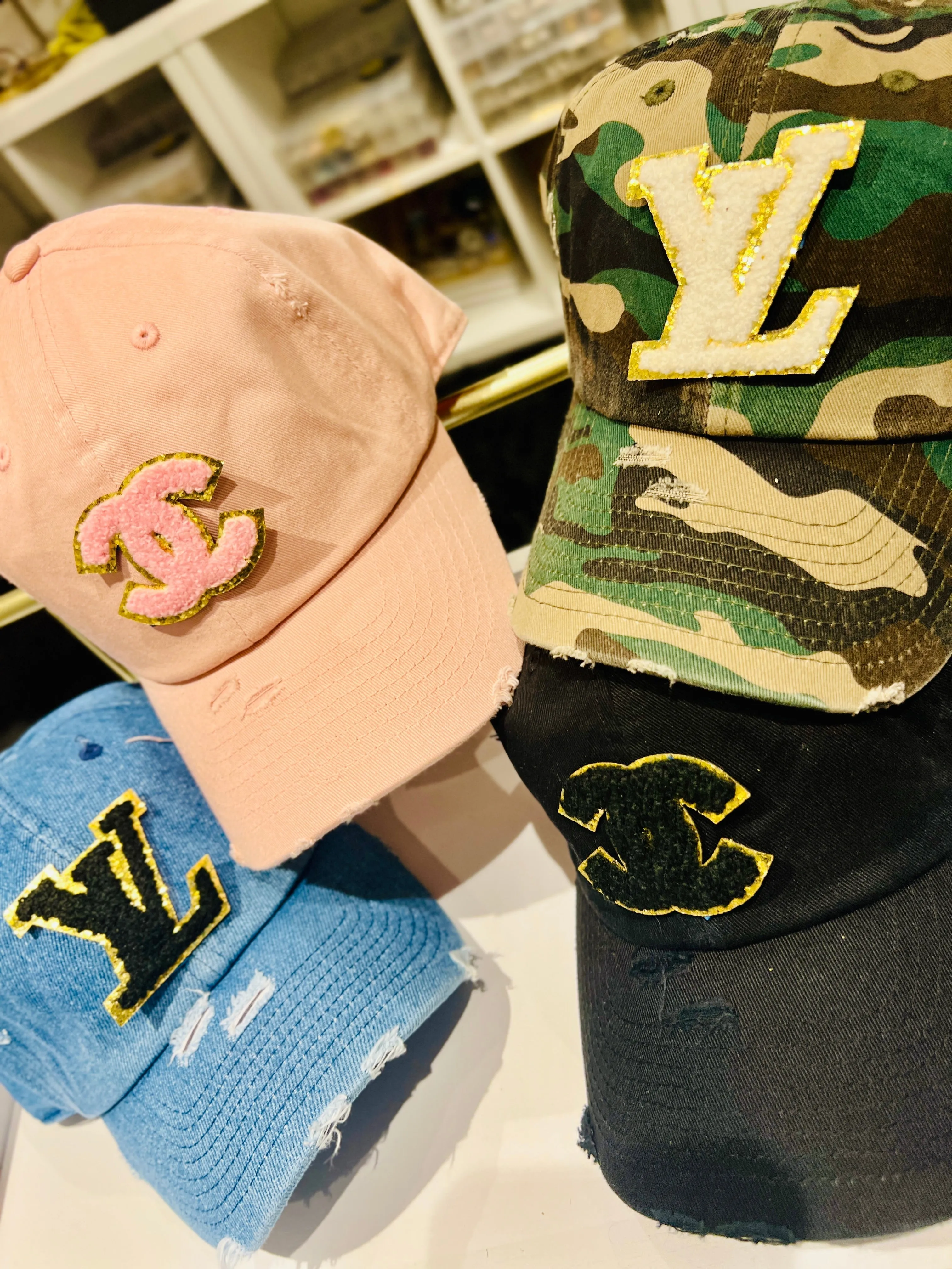 {CC7} Designer Inspired Dad Hat - Camo