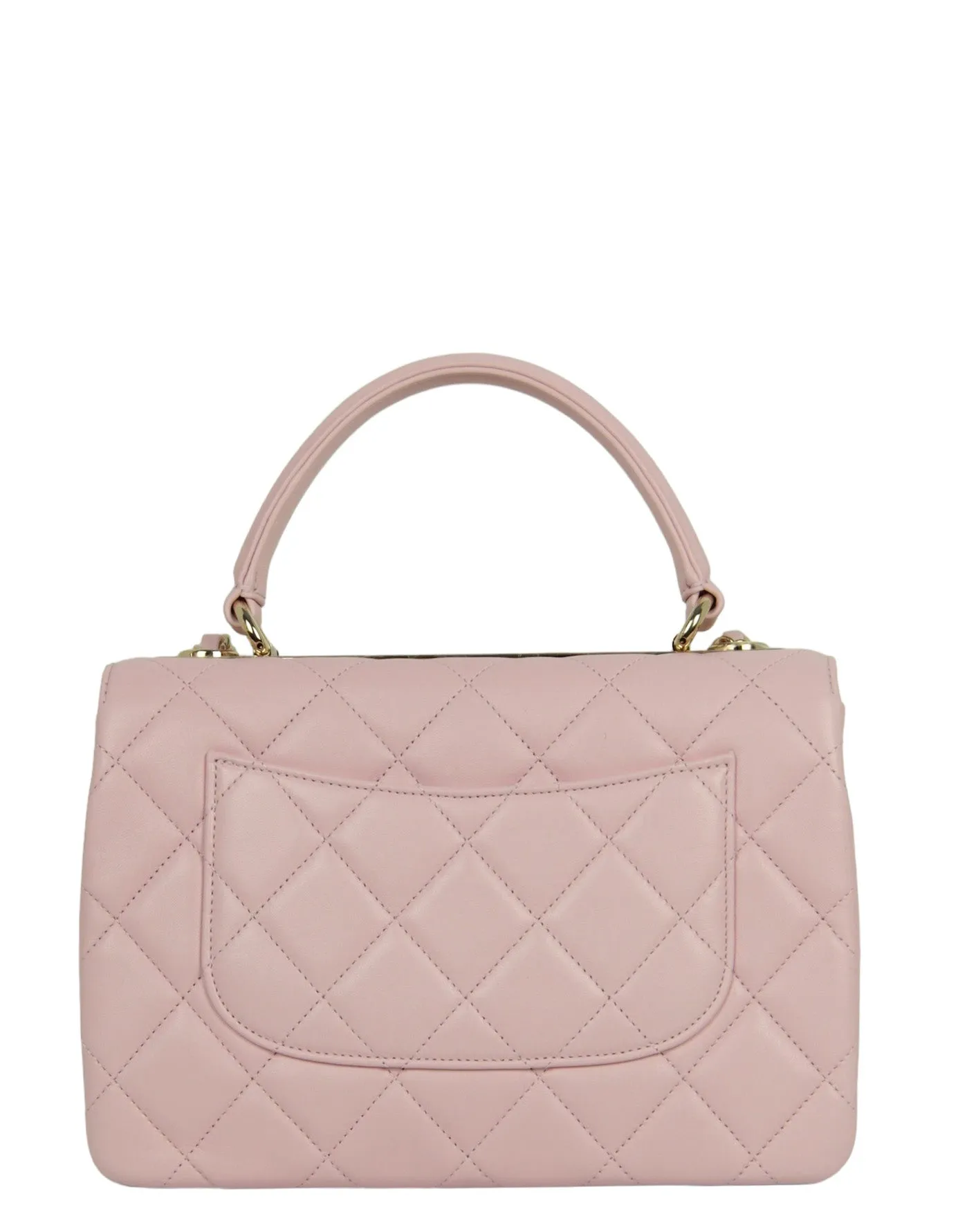 Chanel NWT 2024 Pink Lambskin Quilted Trendy CC