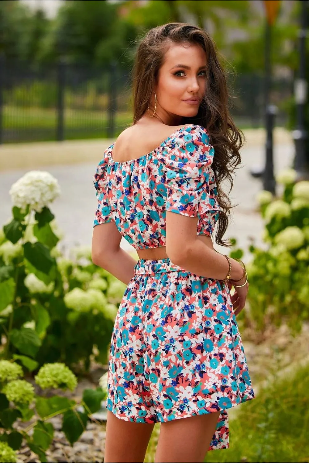 Charming Carmen Neck Top Set