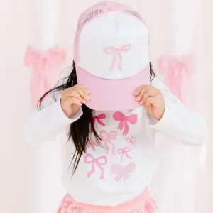 Children's Bow Patch Trucker Hat