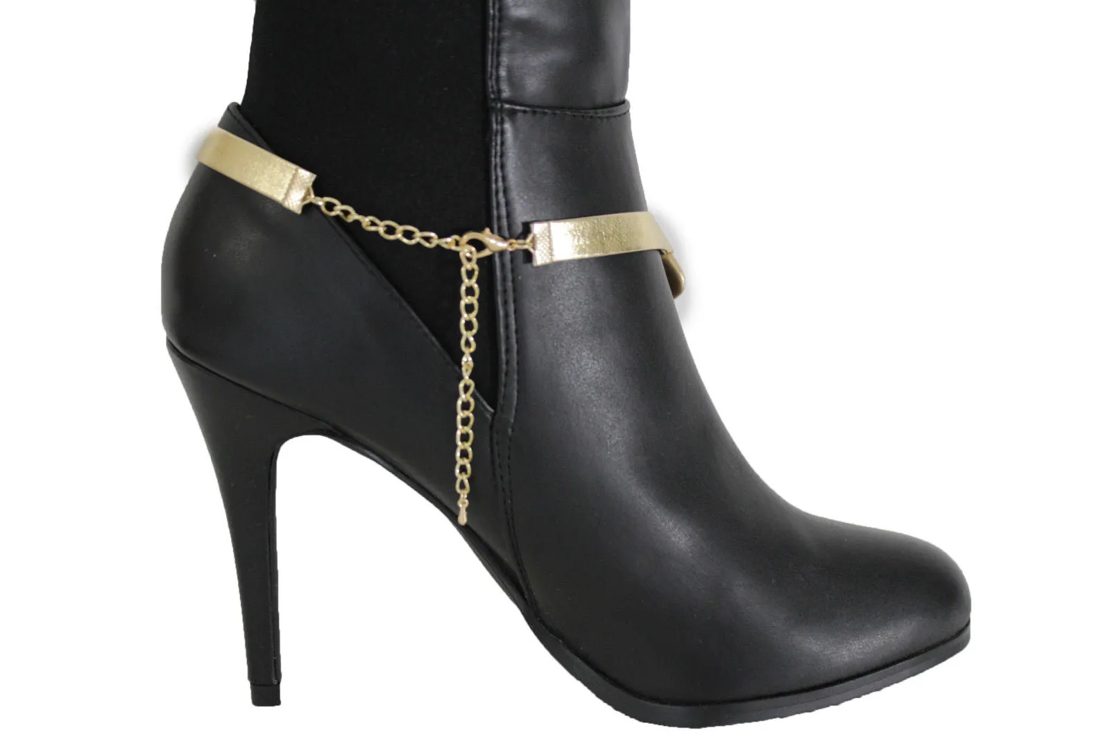 Chunky Square Link Boot Chain