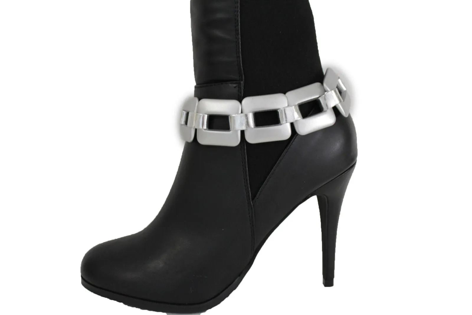Chunky Square Link Boot Chain