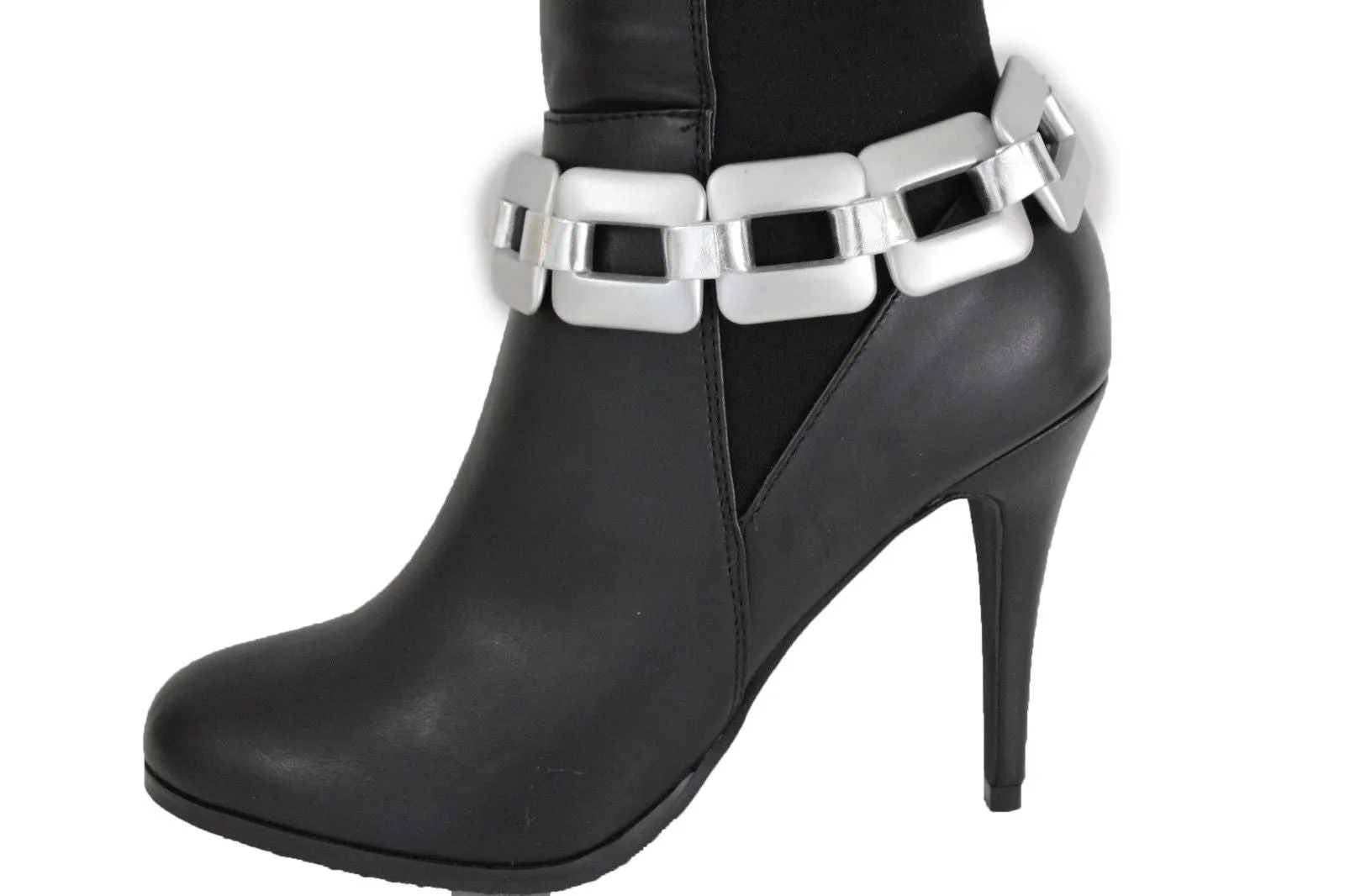 Chunky Square Link Boot Chain