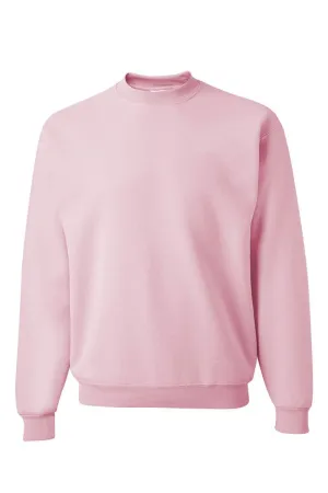 Classic Pink You Design It Embroidered Side Bows Unisex NuBlend Crew Sweatshirt *Customize Your Text and Bows