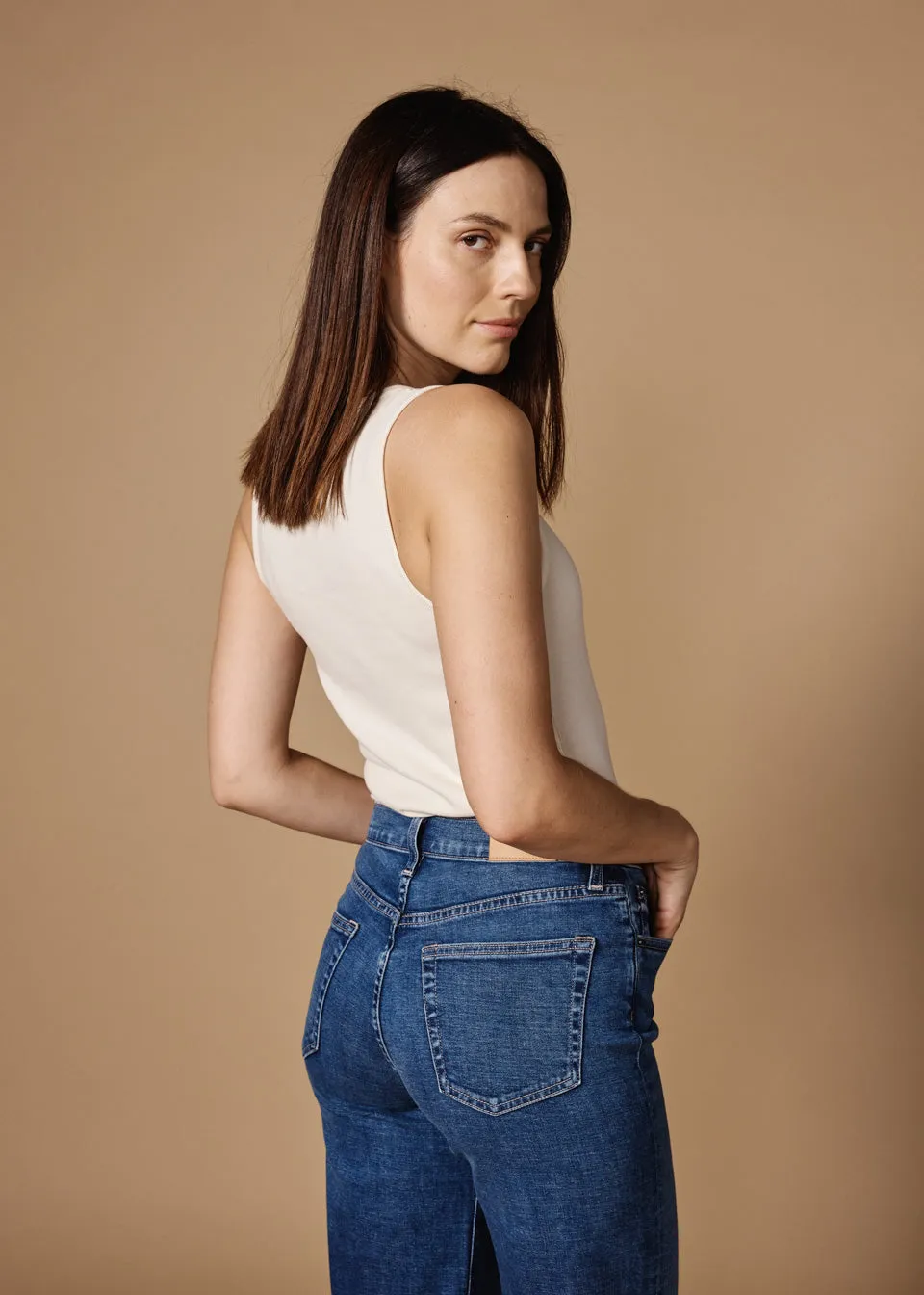 Classic Tank Top || Off White