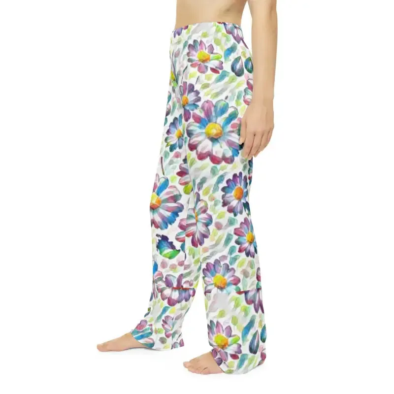 Cozy Chic Floral Pattern Womens Pajama Pants