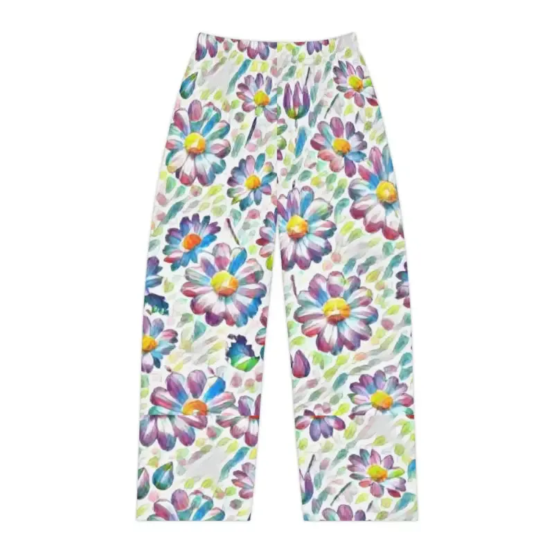 Cozy Chic Floral Pattern Womens Pajama Pants