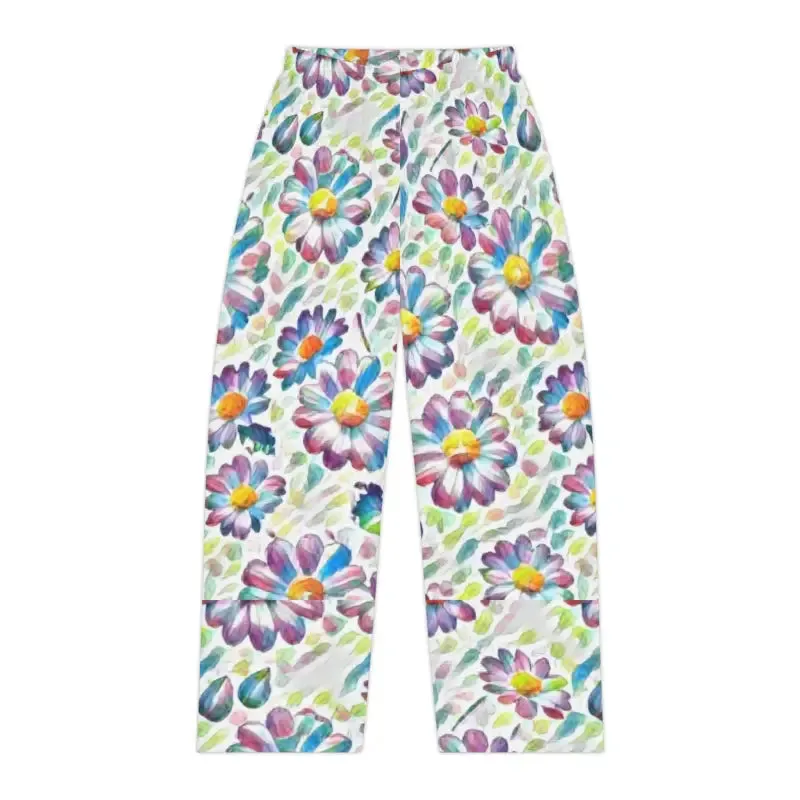Cozy Chic Floral Pattern Womens Pajama Pants