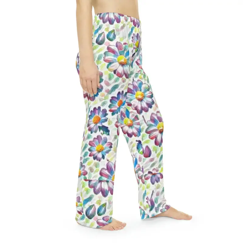 Cozy Chic Floral Pattern Womens Pajama Pants