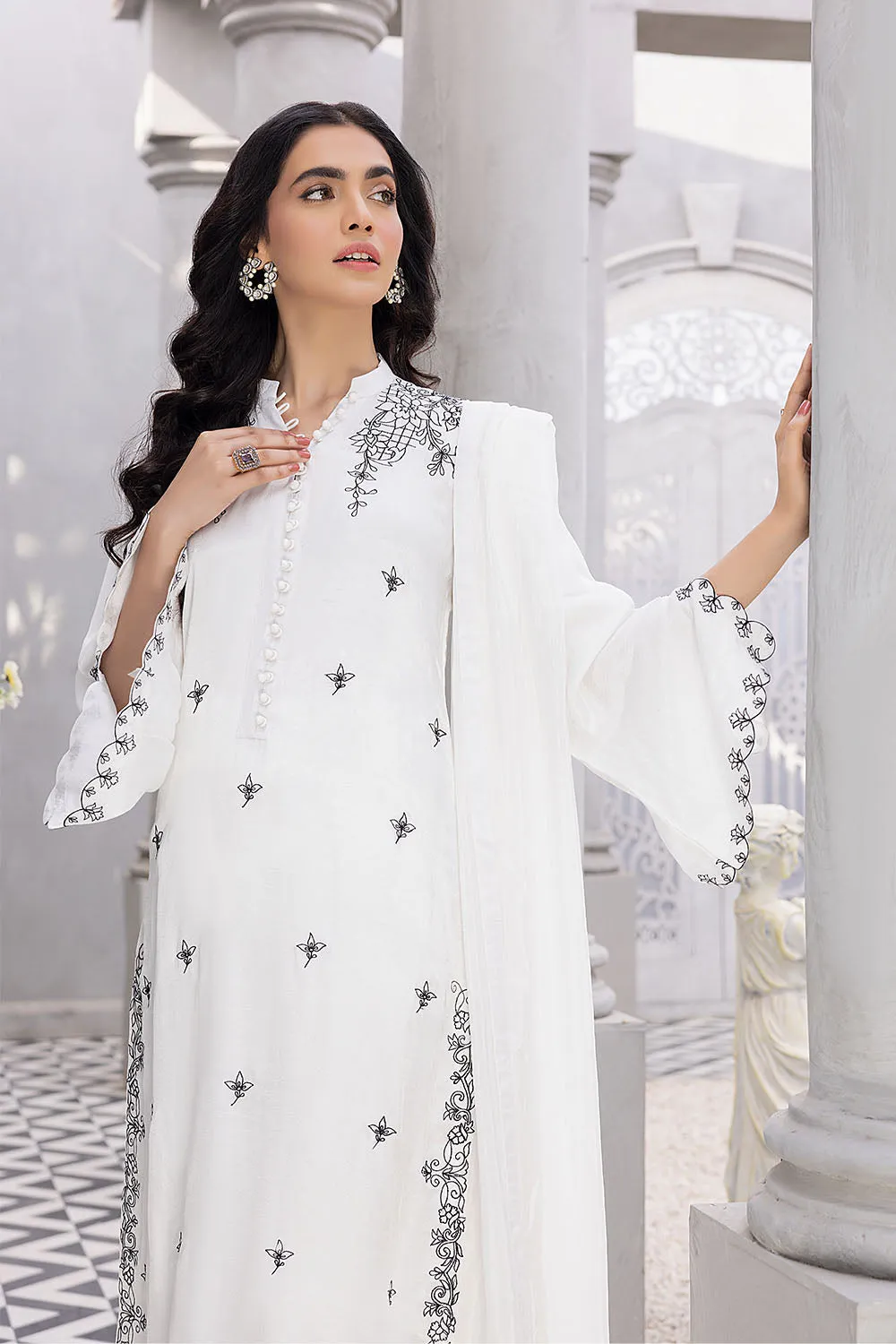 Crystal Charm |  Azure Ensembles Chiffon 3PCS 2023