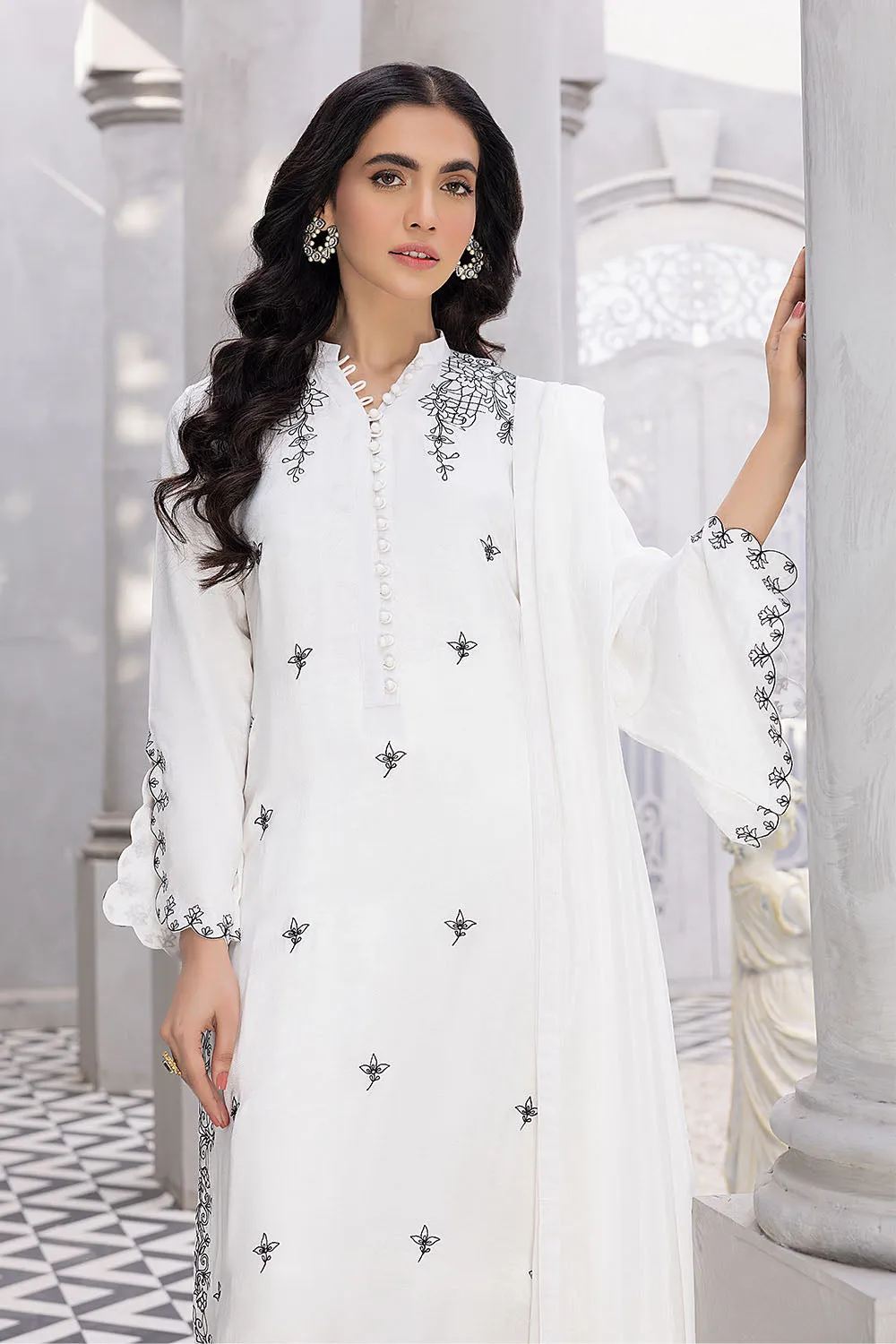 Crystal Charm |  Azure Ensembles Chiffon 3PCS 2023